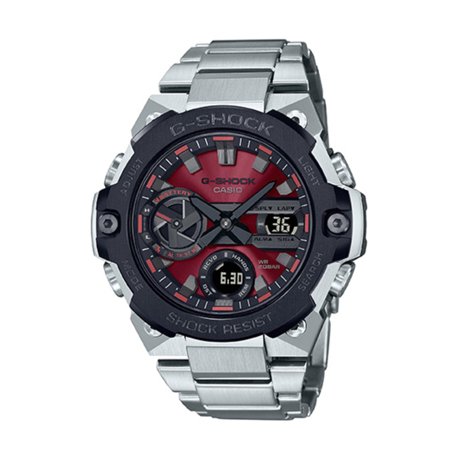 CASIO G-Shock G-Steel 'Silver' GST-B400AD-1A4PRT