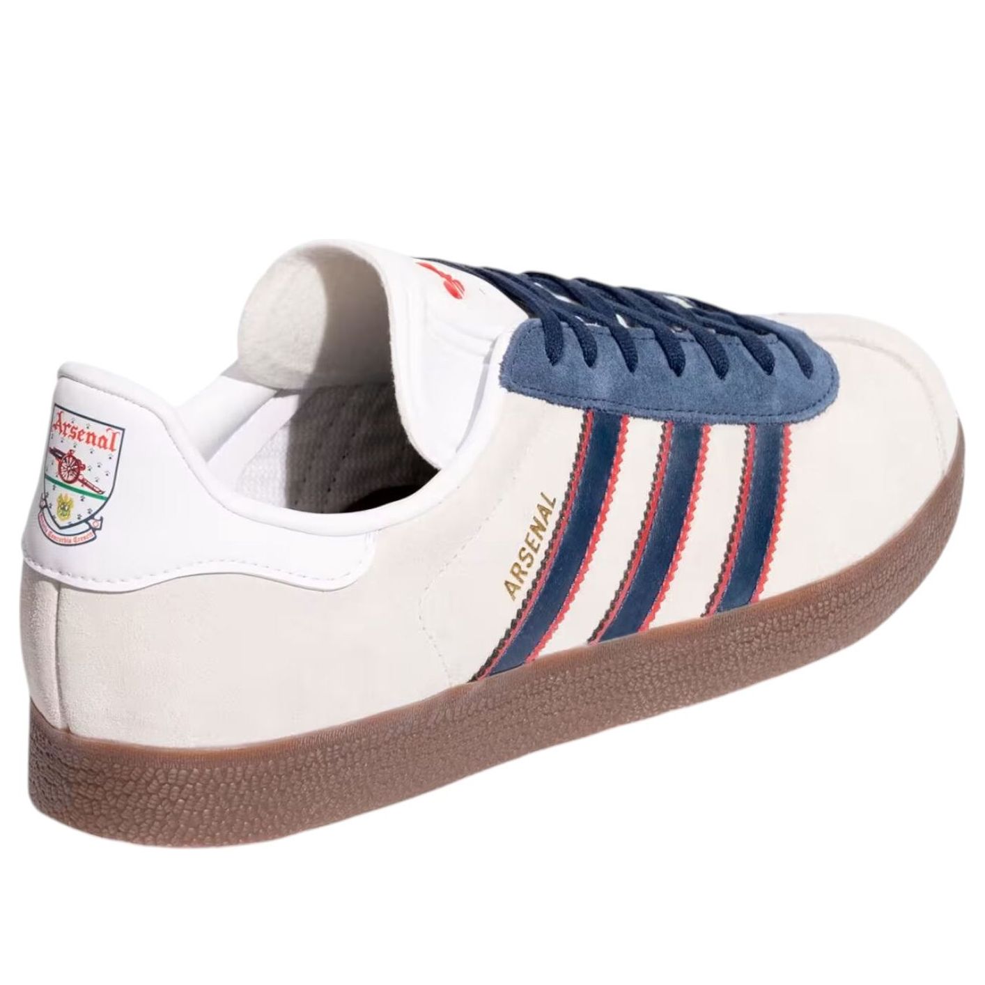 adidas x Arsenal Gazelle 'Cloud White Red Collegiate Navy' HQ0005