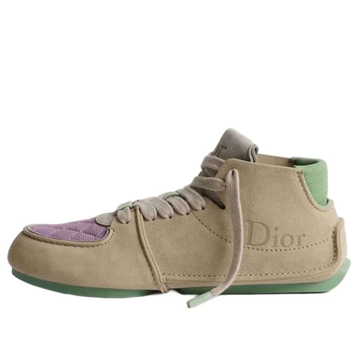 DIOR 26 Roadie Lace-Up 'Beige Green Purple' 3BO397ACO-H177