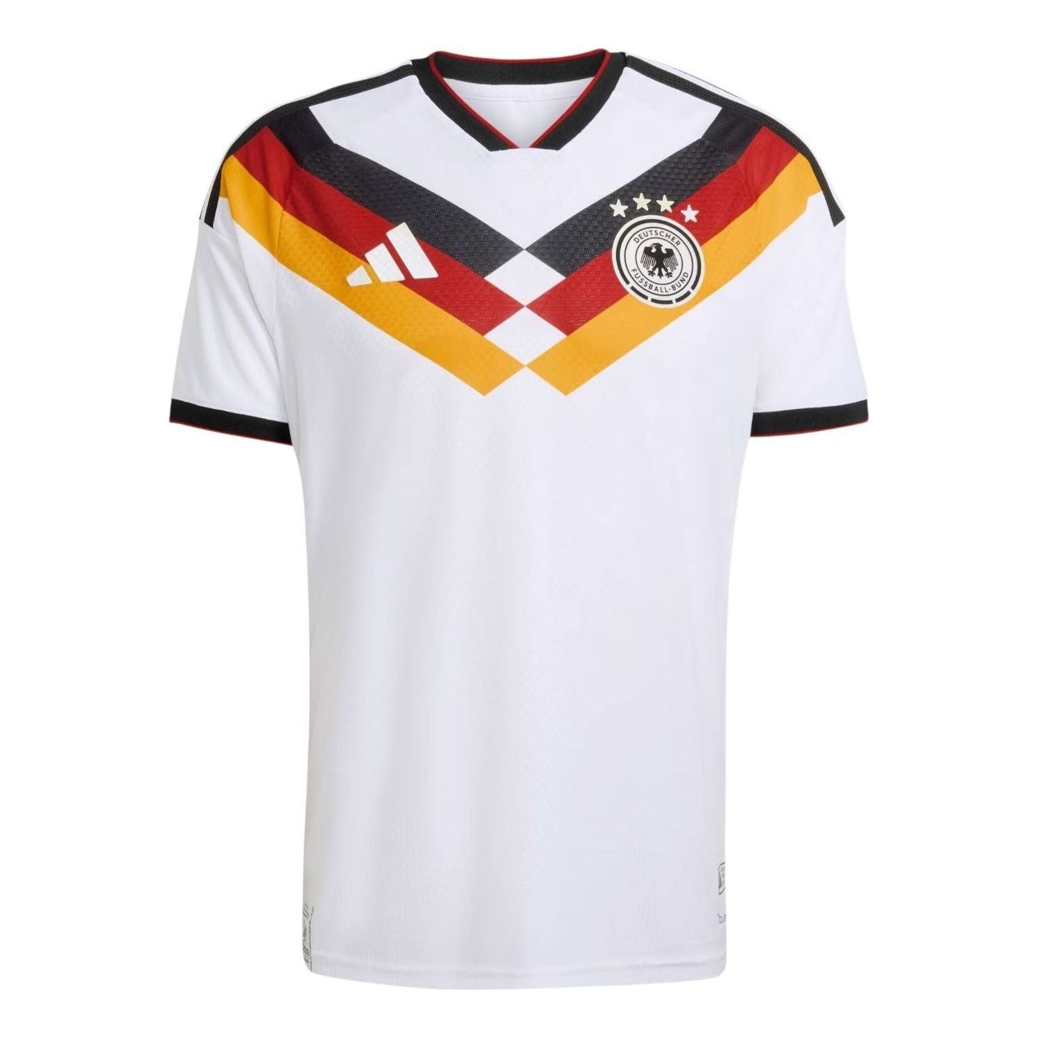 adidas Germany 26 Home Authentic Jersey 'White' JN2066
