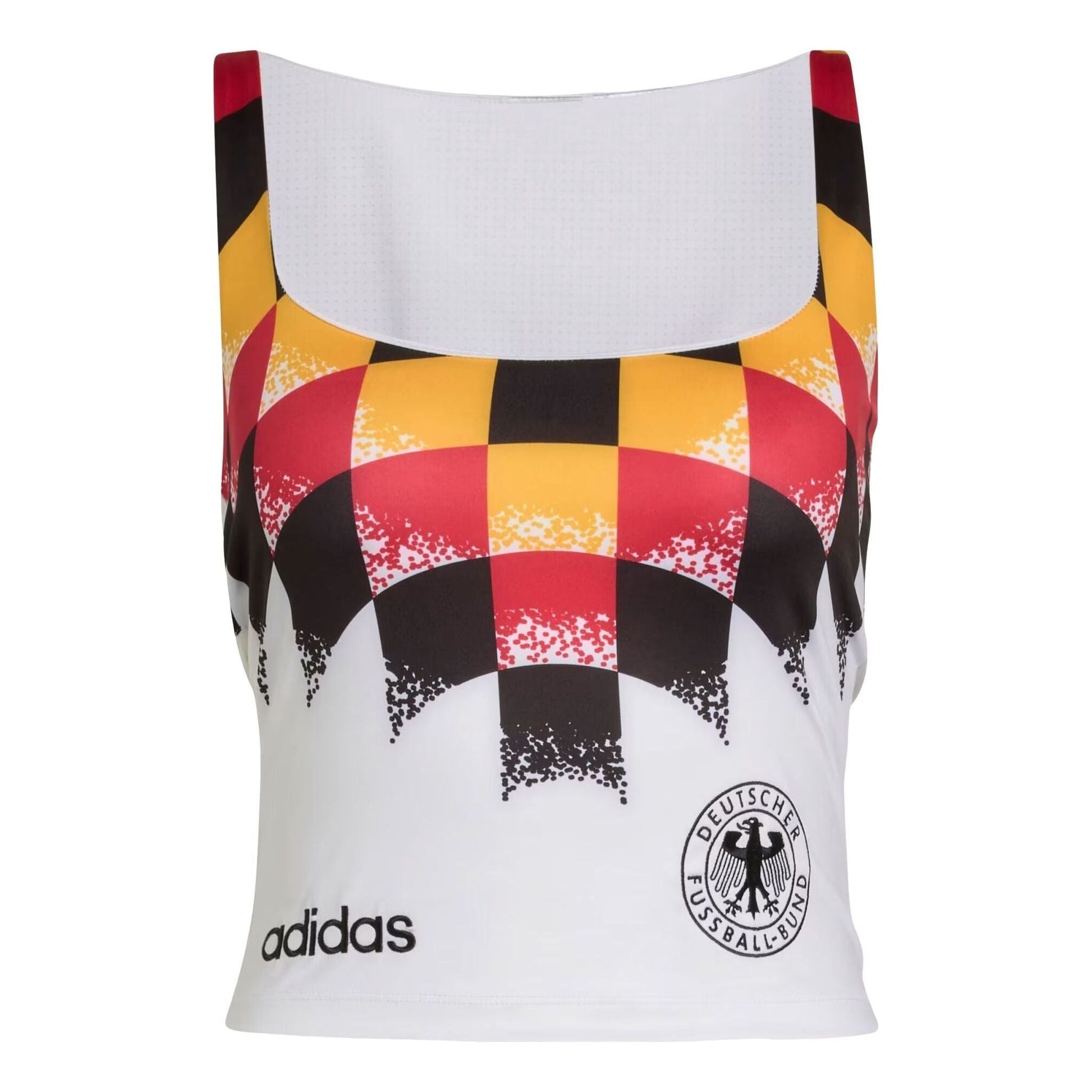 (WMNS) adidas Germany Reconstructed Bringback Jersey Asia Sizing 'White' KE2296