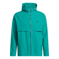 adidas Go-to Full-Zip Windbreaker 'Pure Teal' JL7913