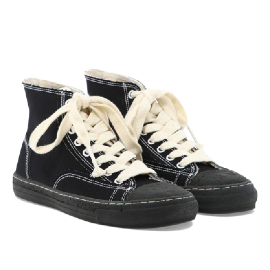Maison MIHARA YASUHIRO PAST Sole High-top Sneaker 'Black' A07FW501-BLK