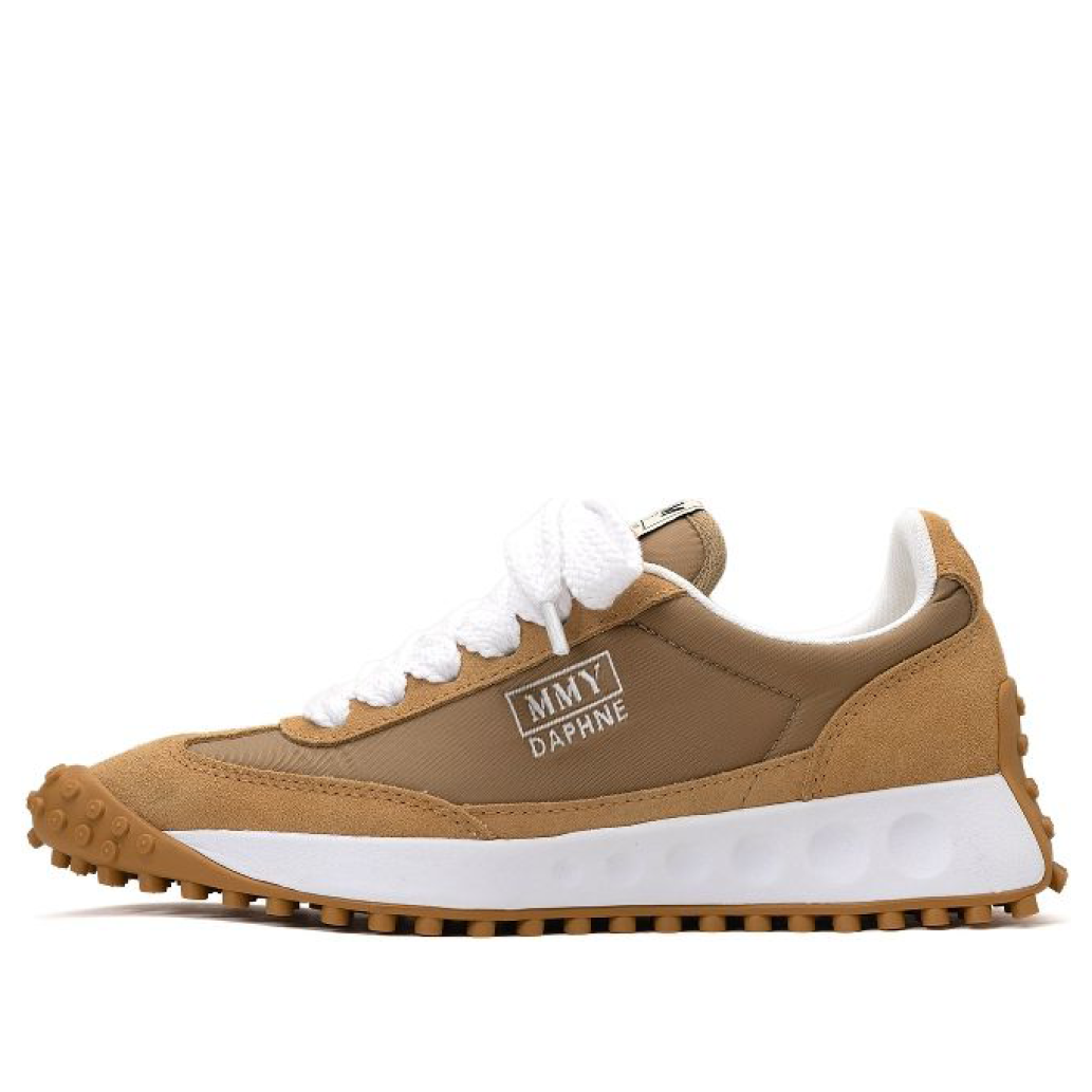 Maison MIHARA YASUHIRO DAPHNE OG Sole Mix Material Low-top Sneaker 'Brwon' B10FW701-BRN