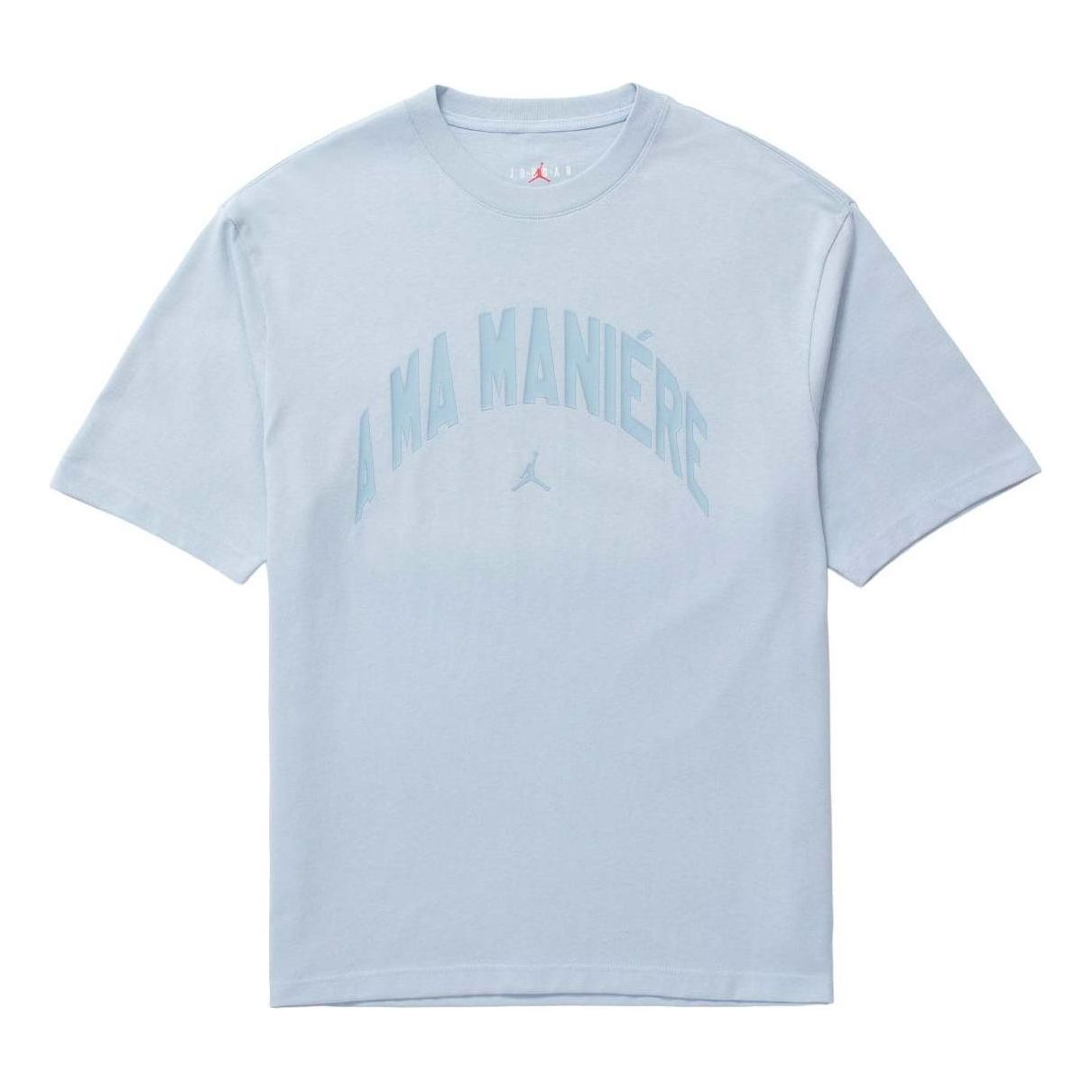 Air Jordan x A Ma Maniere T-Shirt Asia Sizing 'Light Armory Blue' HF0539-440