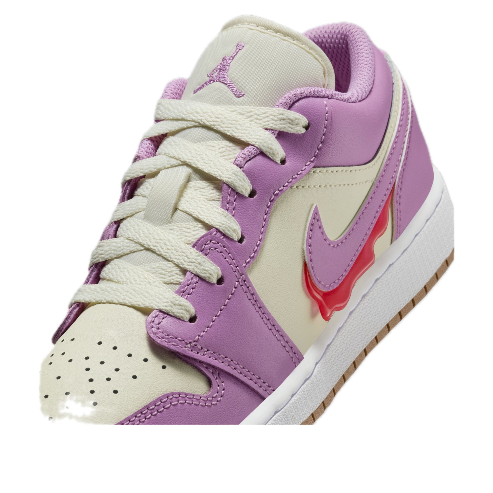 (GS) Air Jordan 1 Low SE 'Lush Fuchsia Pale Ivory' HJ5961-500