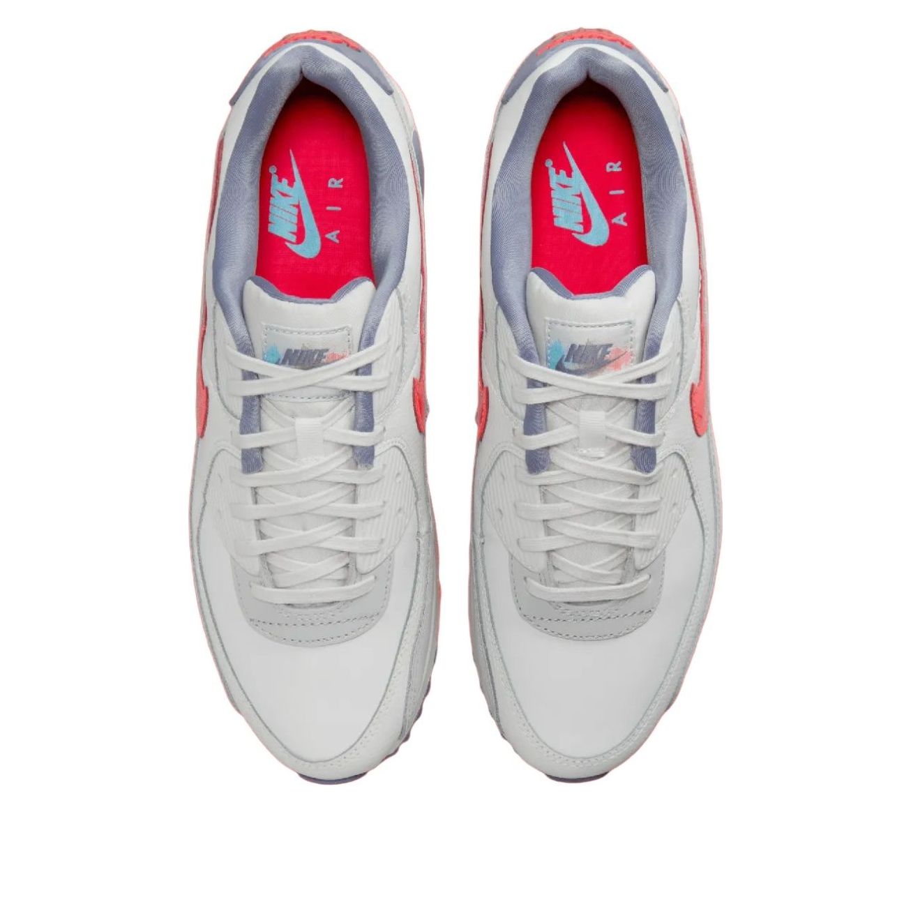 Nike Air Max 90 Premium 'Summit White Bright Crimson' HJ9147-121