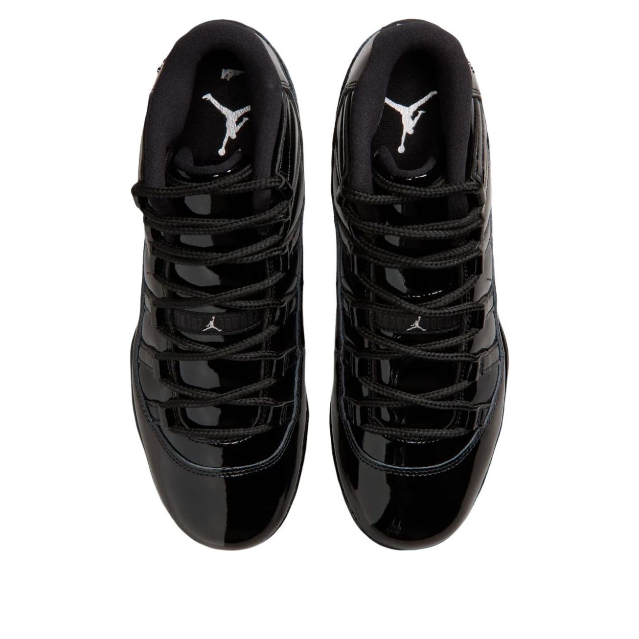 Air Jordan 11 Mid TD Cleats 'Black Patent' HM7324-001