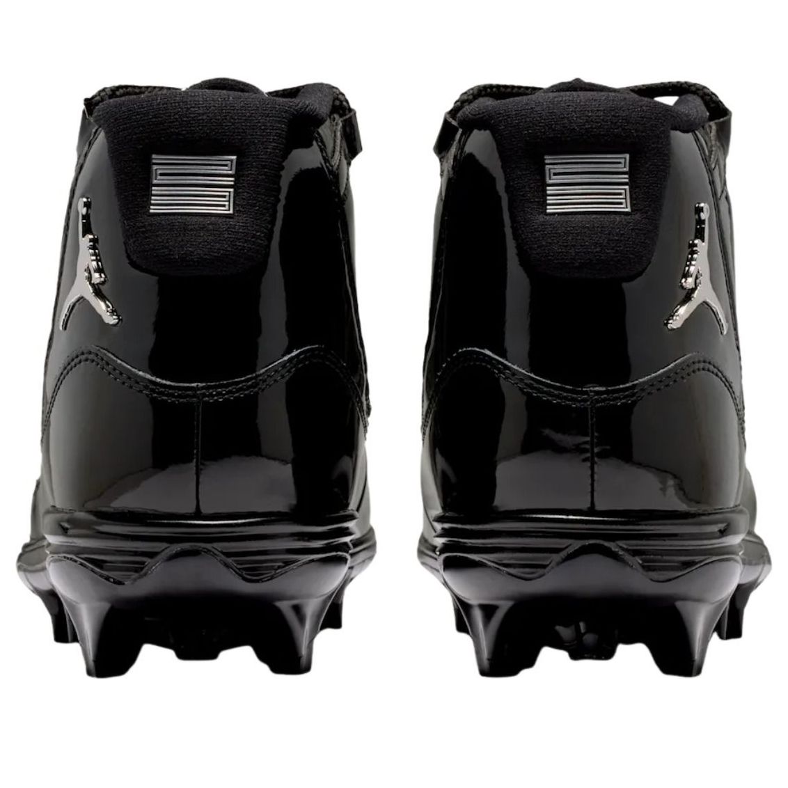 Air Jordan 11 Mid TD Cleats 'Black Patent' HM7324-001