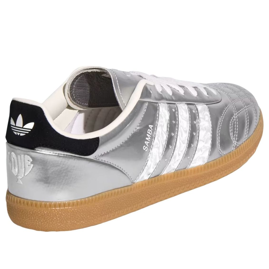 adidas Samba JP 'Valentine's Day - Silver Metallic'  HP7105