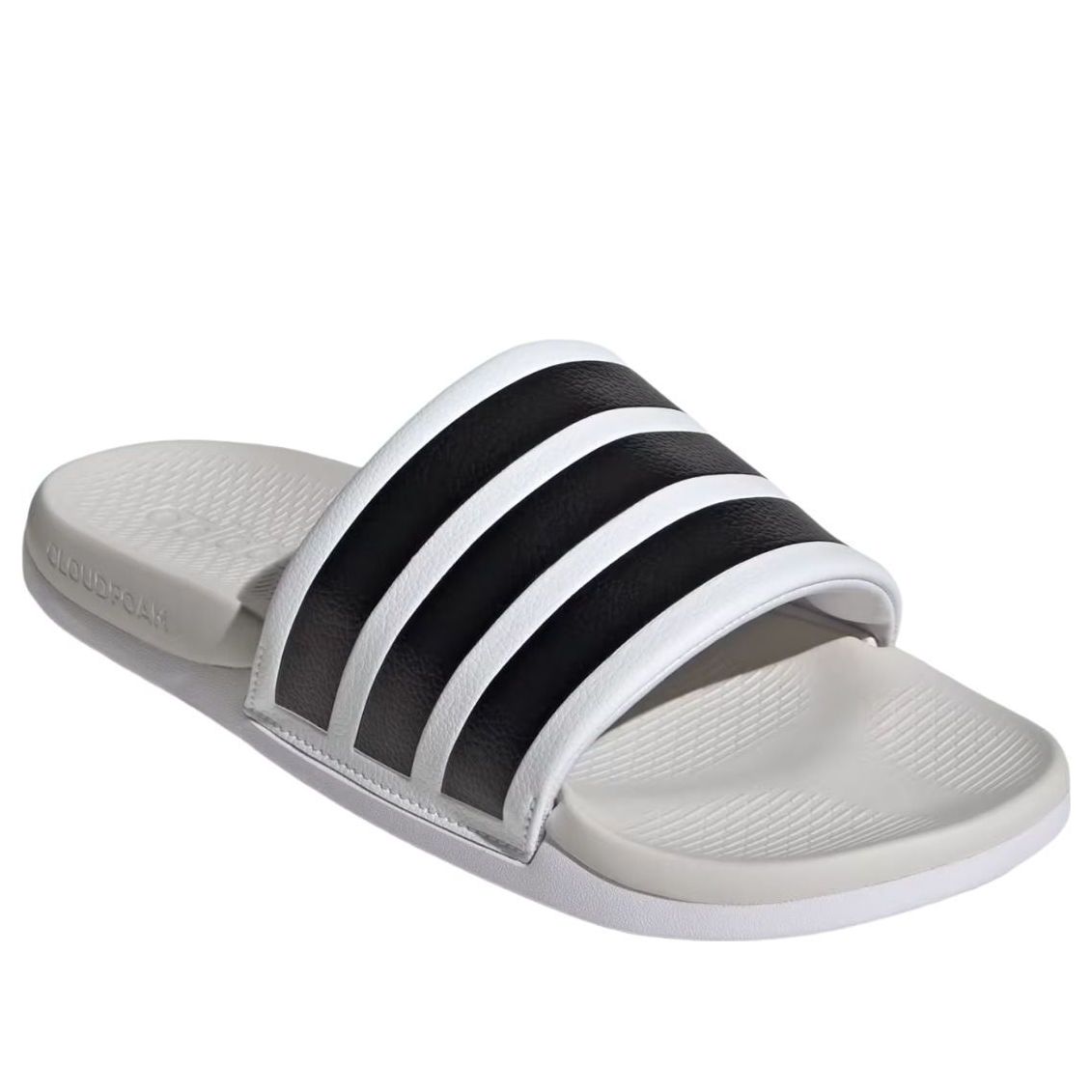 adidas Adilette Comfort 2.0 Slides 'White Black' HQ2466