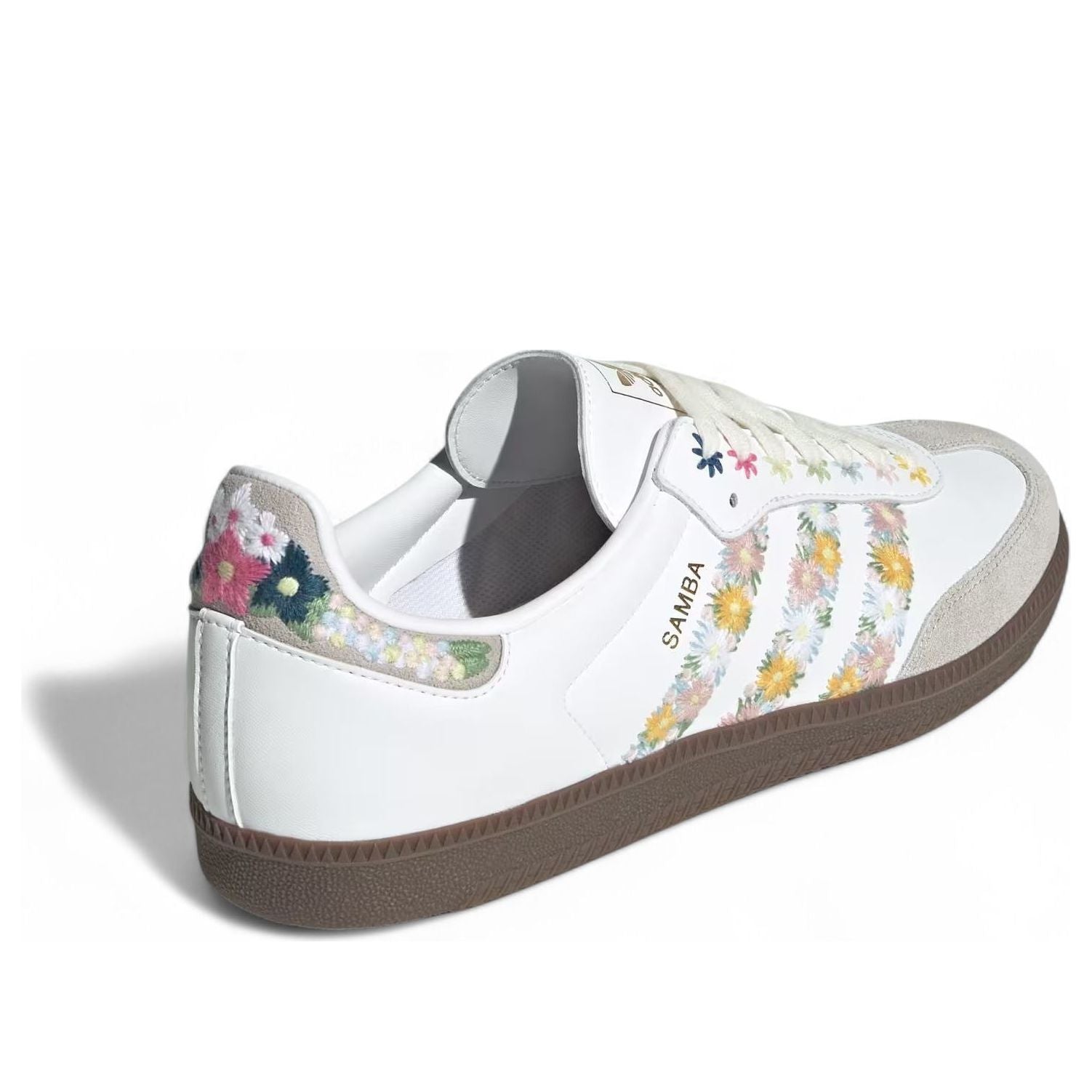 adidas Samba OG Satin 'Floral Cloud White Clear Granite' HQ5155