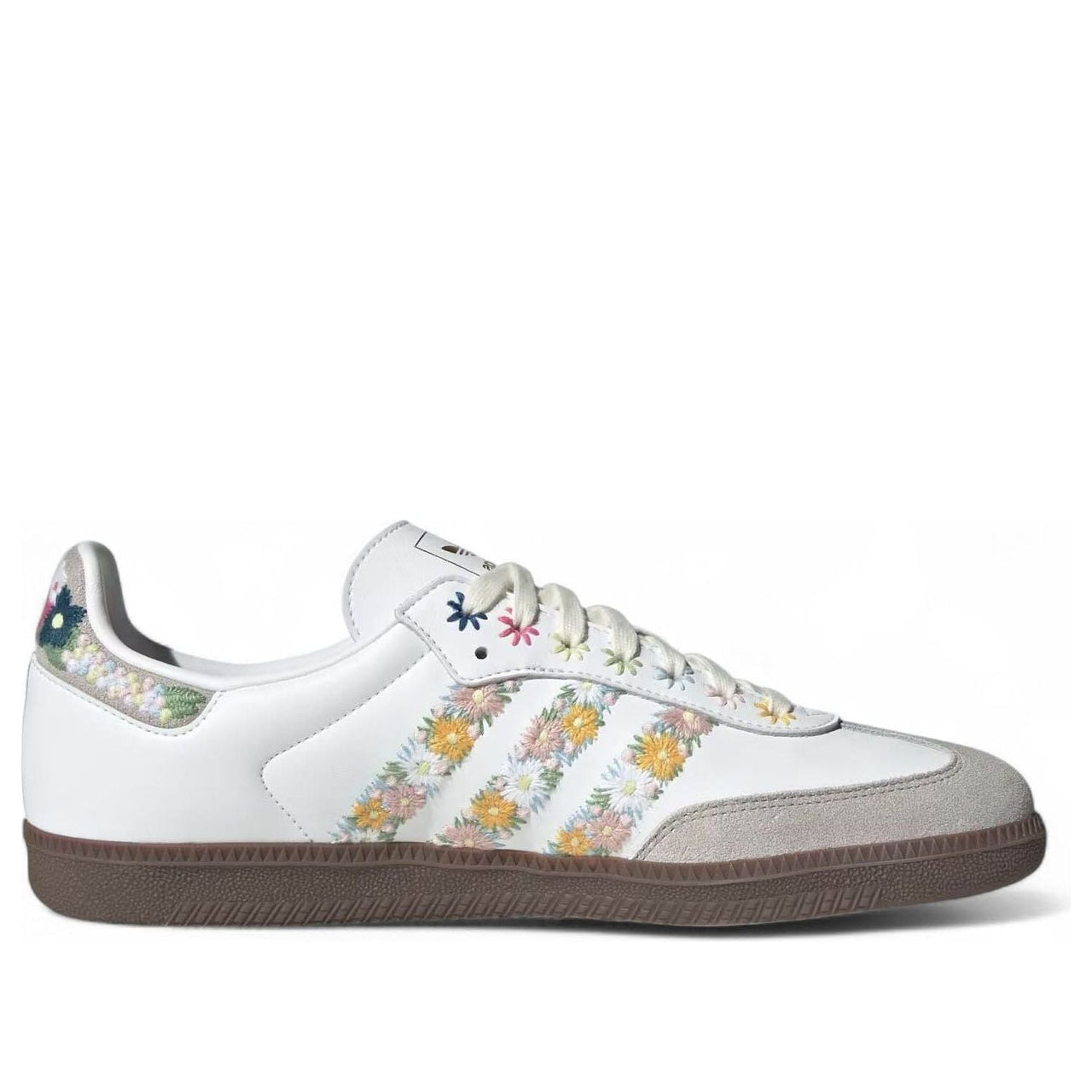 adidas Samba OG Satin 'Floral Cloud White Clear Granite' HQ5155