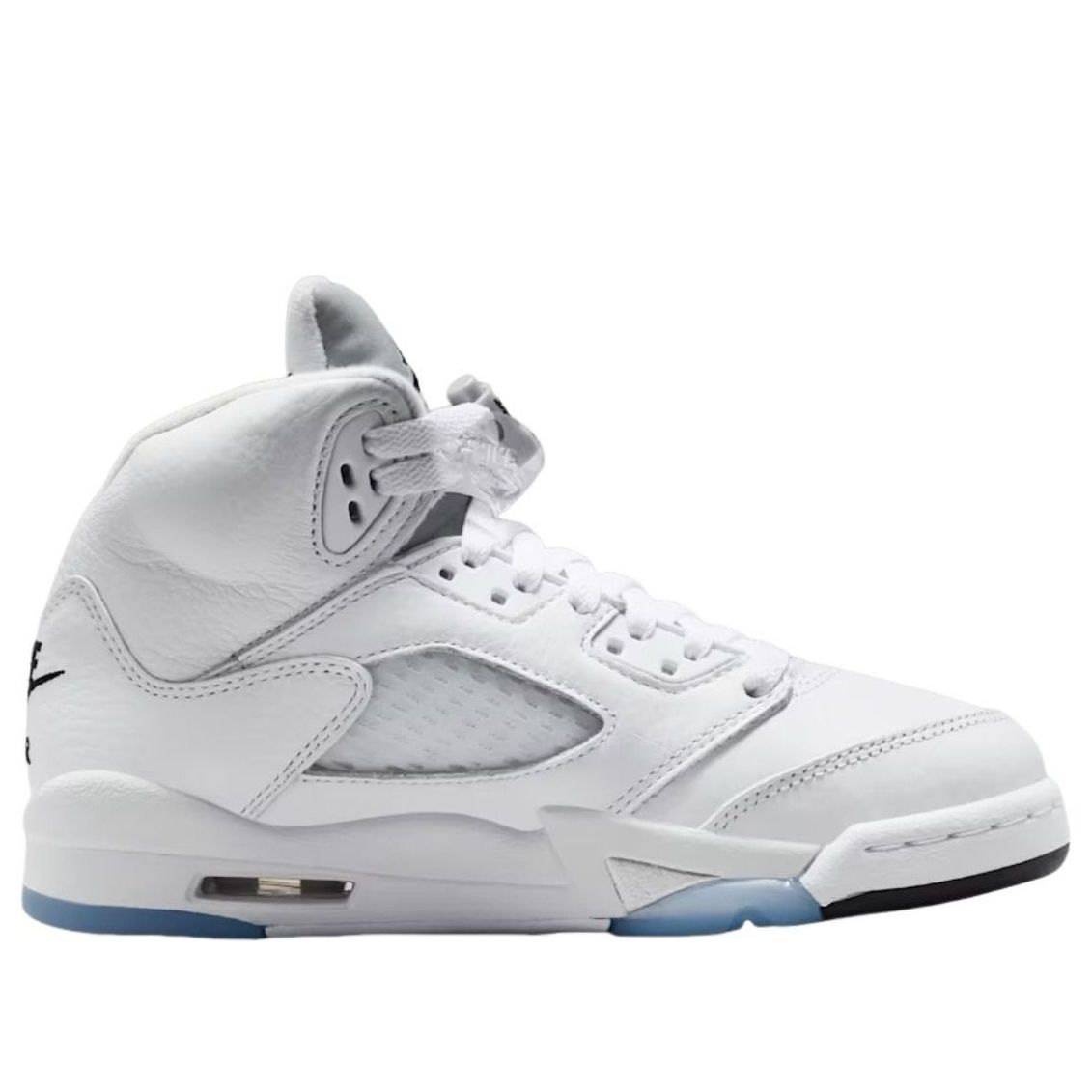 (GS) Air Jordan 5 Retro 'White Metallic' HQ7980-103