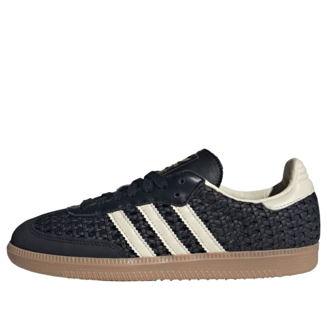 (WMNS) adidas Samba 'Basketweave Black' HQ9282