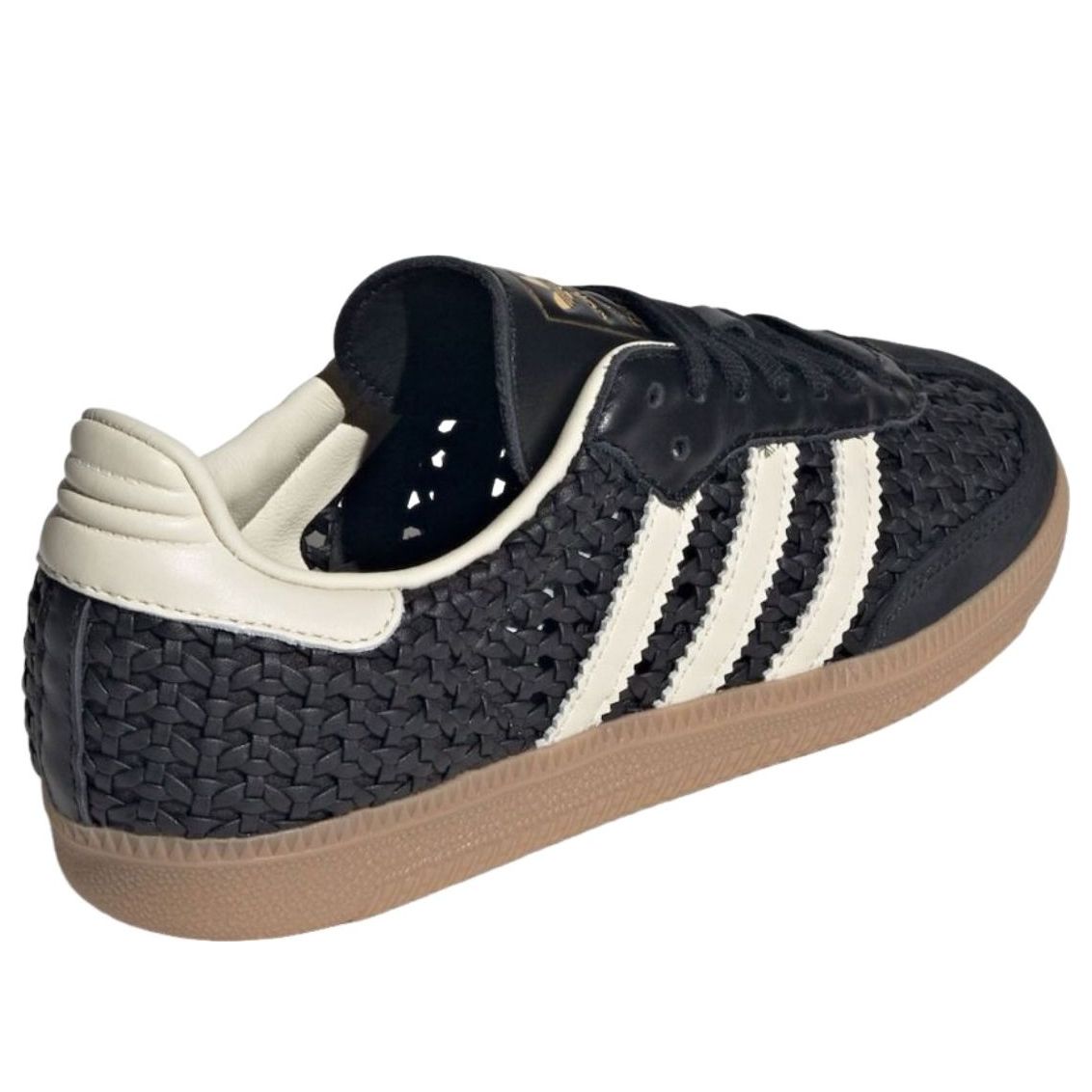 (WMNS) adidas Samba 'Basketweave Black' HQ9282