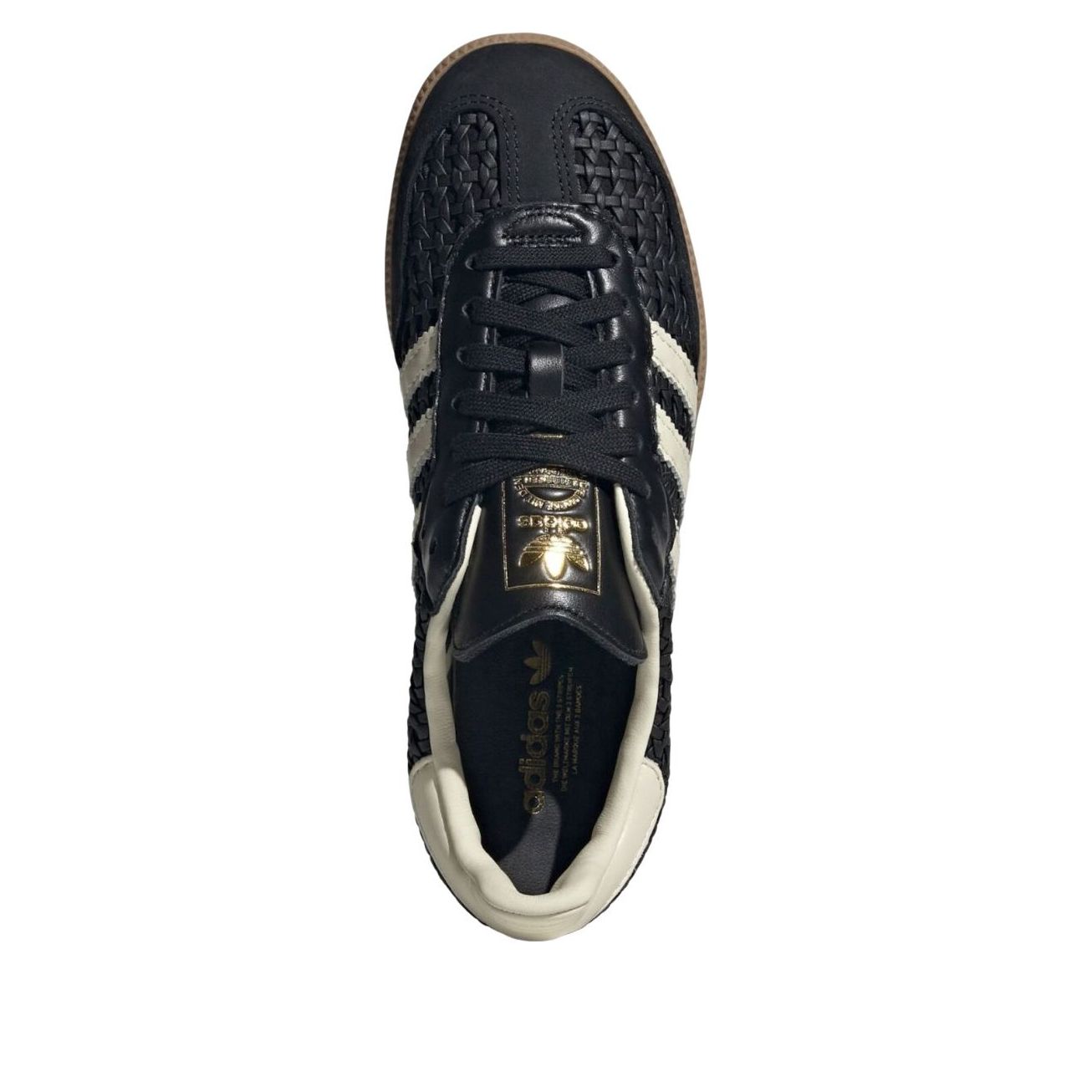 (WMNS) adidas Samba 'Basketweave Black' HQ9282