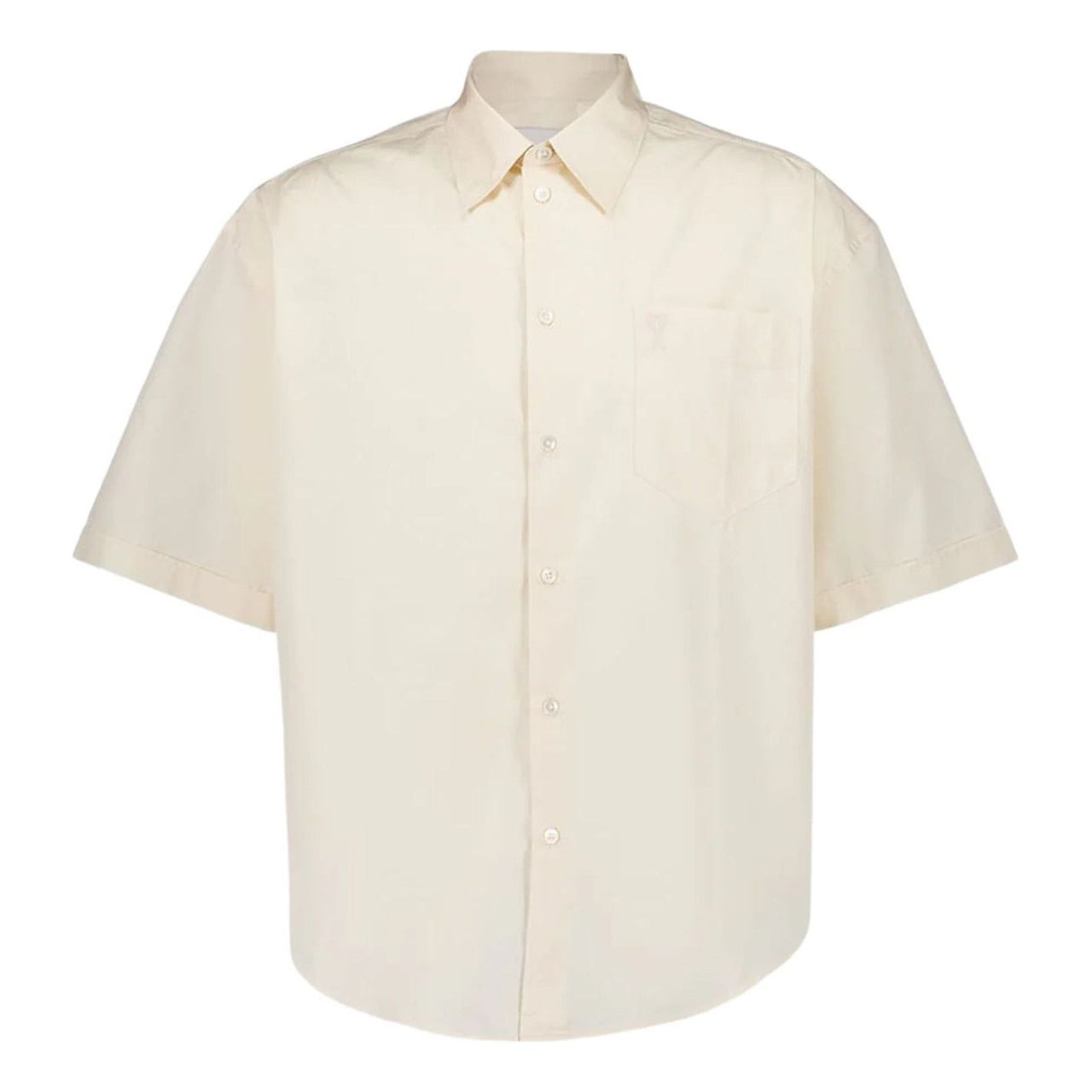 AMI Short Sleeve Shirt 'Beige' HSH240-CO0076-136