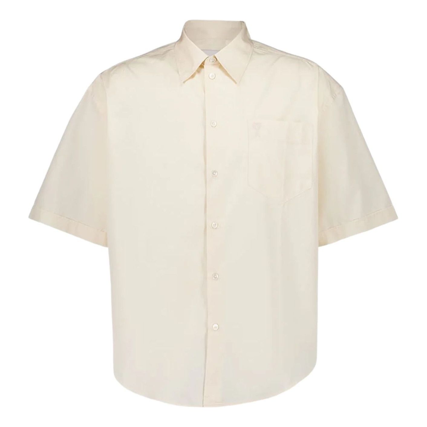 AMI Short Sleeve Shirt 'Beige' HSH240-CO0076-136