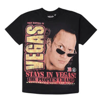 Hellstar x WWE The Rock T-Shirt 'Black' HSWMTEE12-BLK
