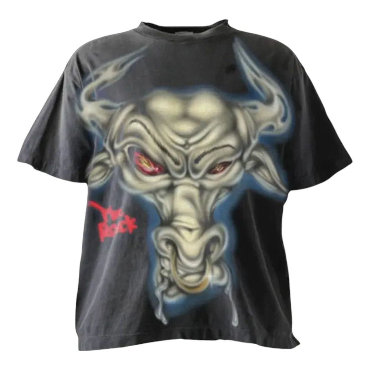 Hellstar x WWE Brahma Bull T-Shirt 'Black' HSWMTEE7-BLK