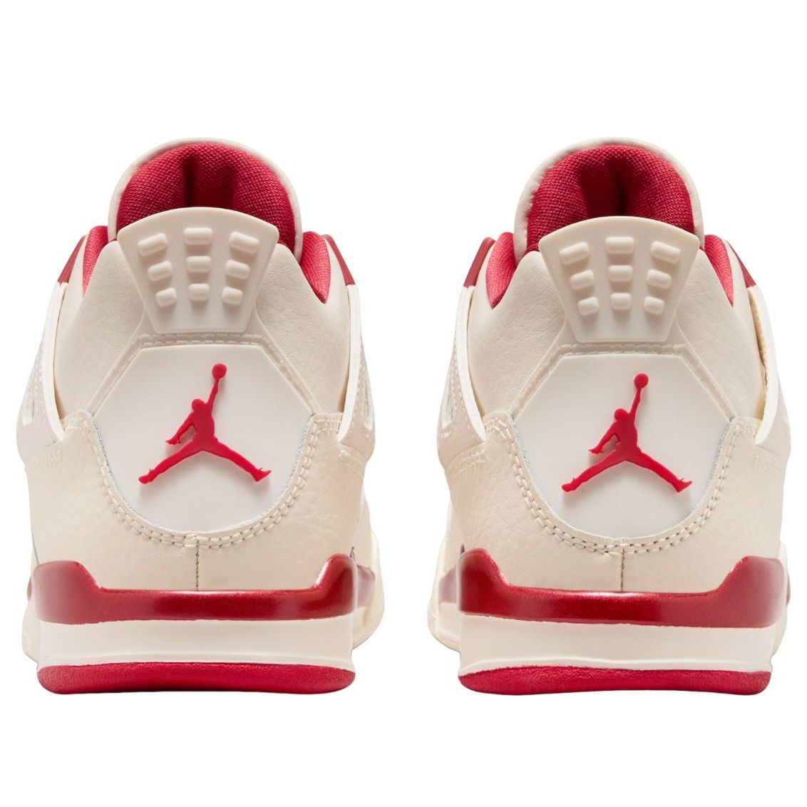 (PS) Air Jordan 4 'Pale Ivory Tough Red' HV4385-108