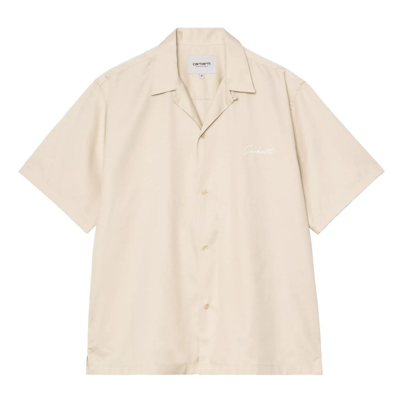 Carhartt WIP S/S Delray Shirt 'Stone White' I031465-3M7-XX