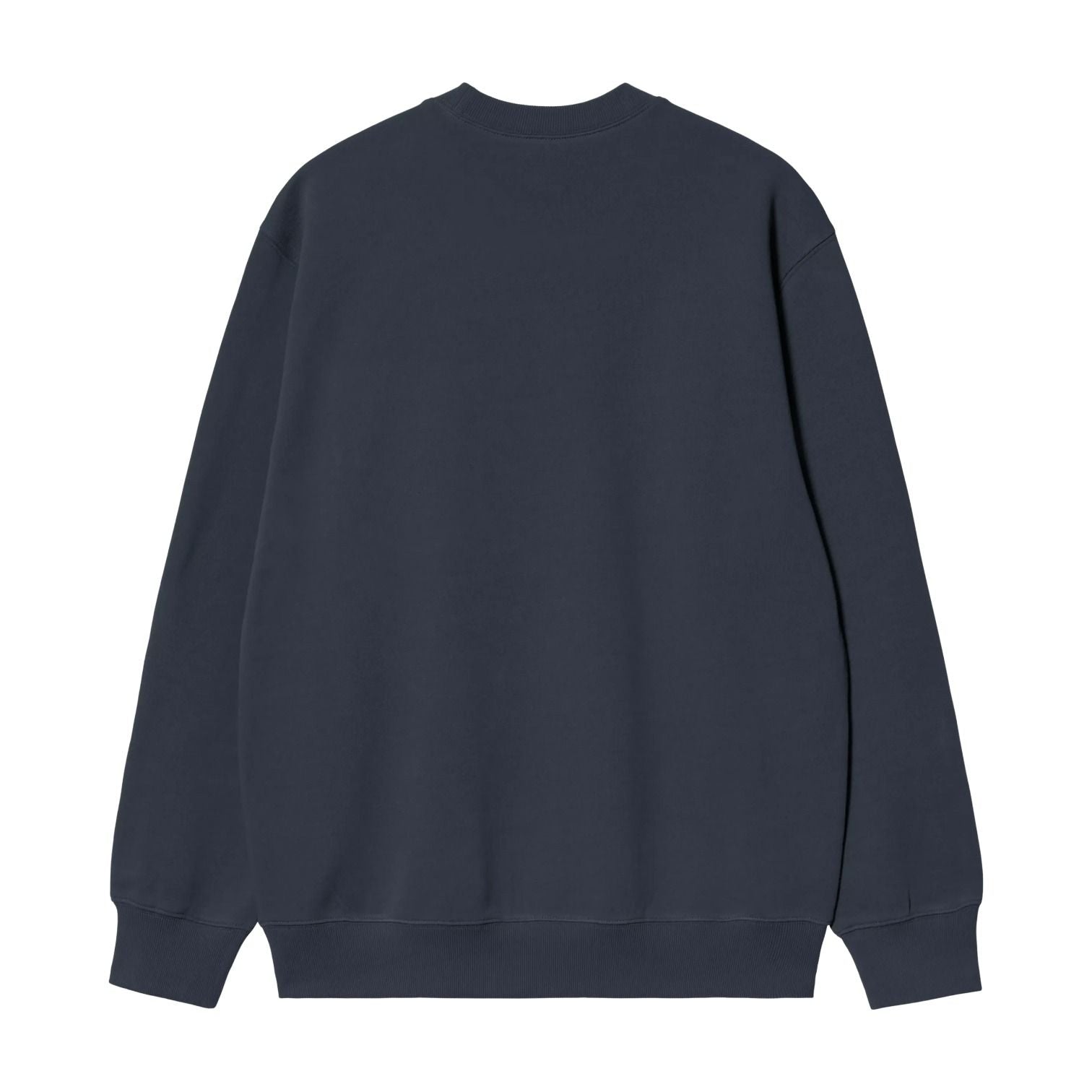 Carhartt WIP Script Embroidery Sweatshirt 'Deep Night White' I034496-38L-XX