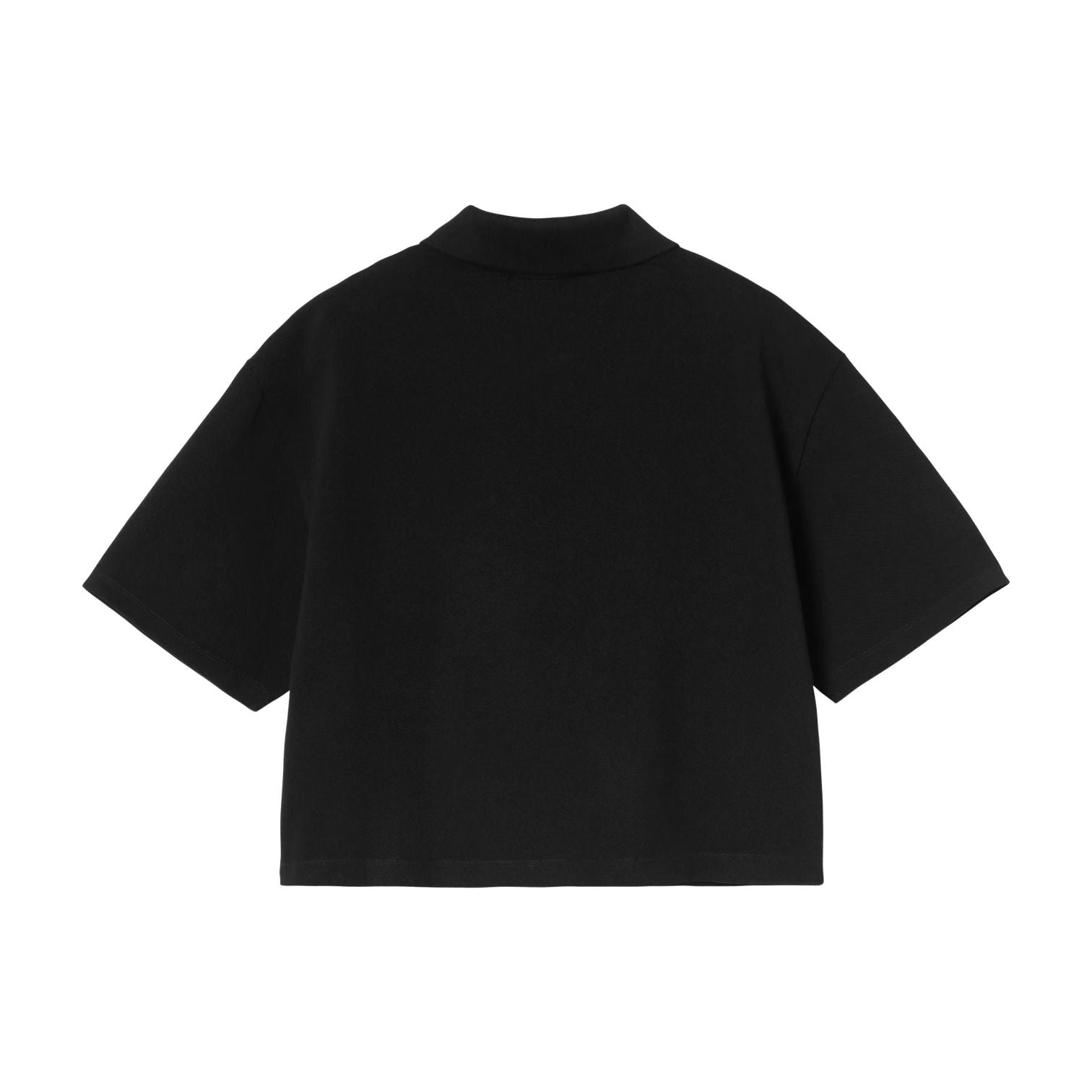 (WMNS) Carhartt WIP S/S Script Polo T-Shirt 'Black White' I034553-0D2-XX