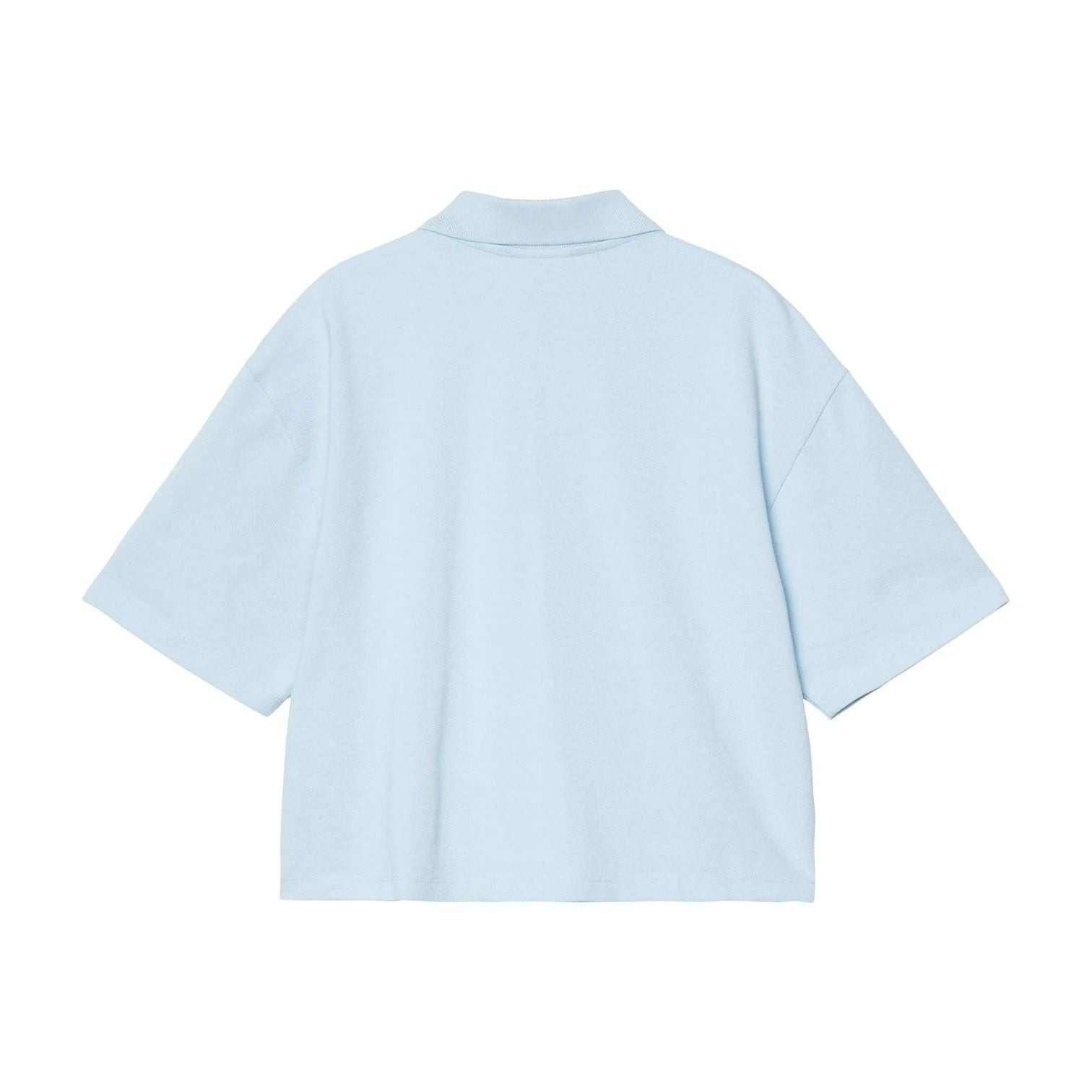 (WMNS) Carhartt WIP S/S Script Polo T-Shirt 'Icaria White' I034553-3M3-XX