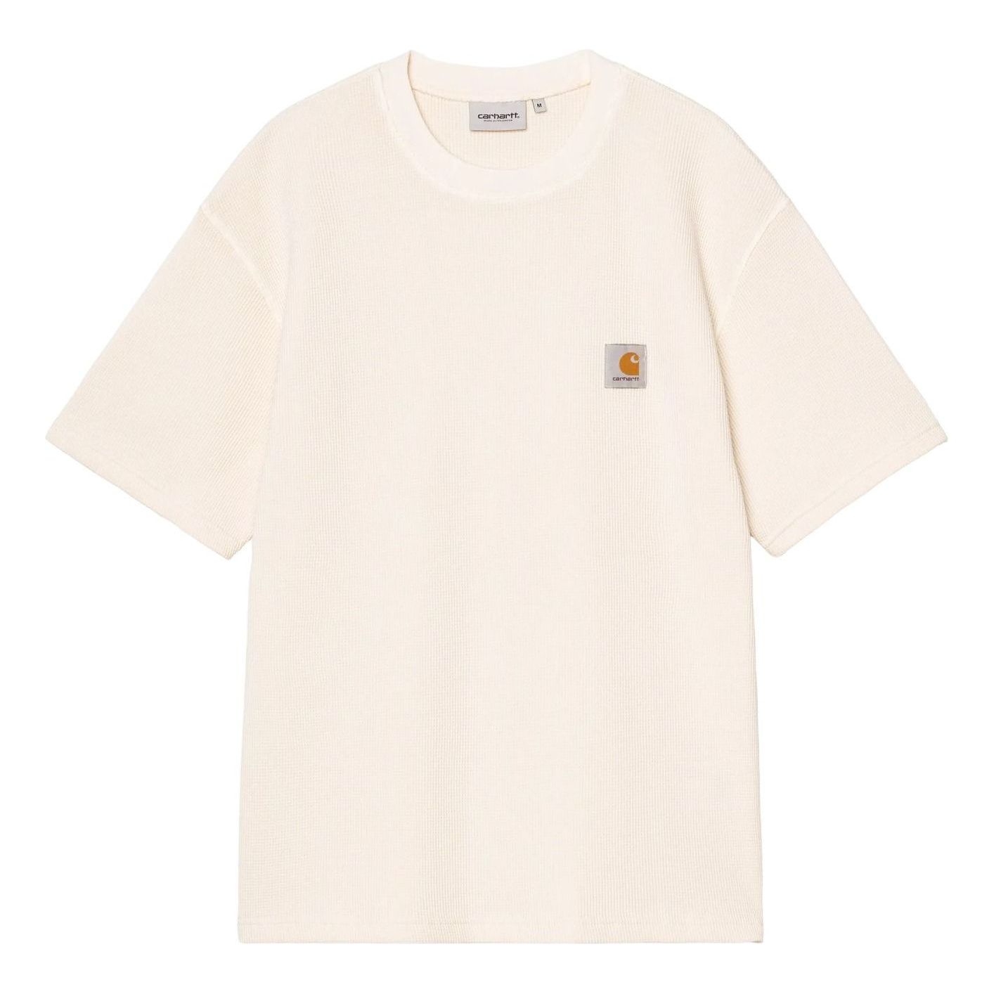 Carhartt WIP S/S Nelson Waffle T-Shirt 'Natural' I036185-05-GD