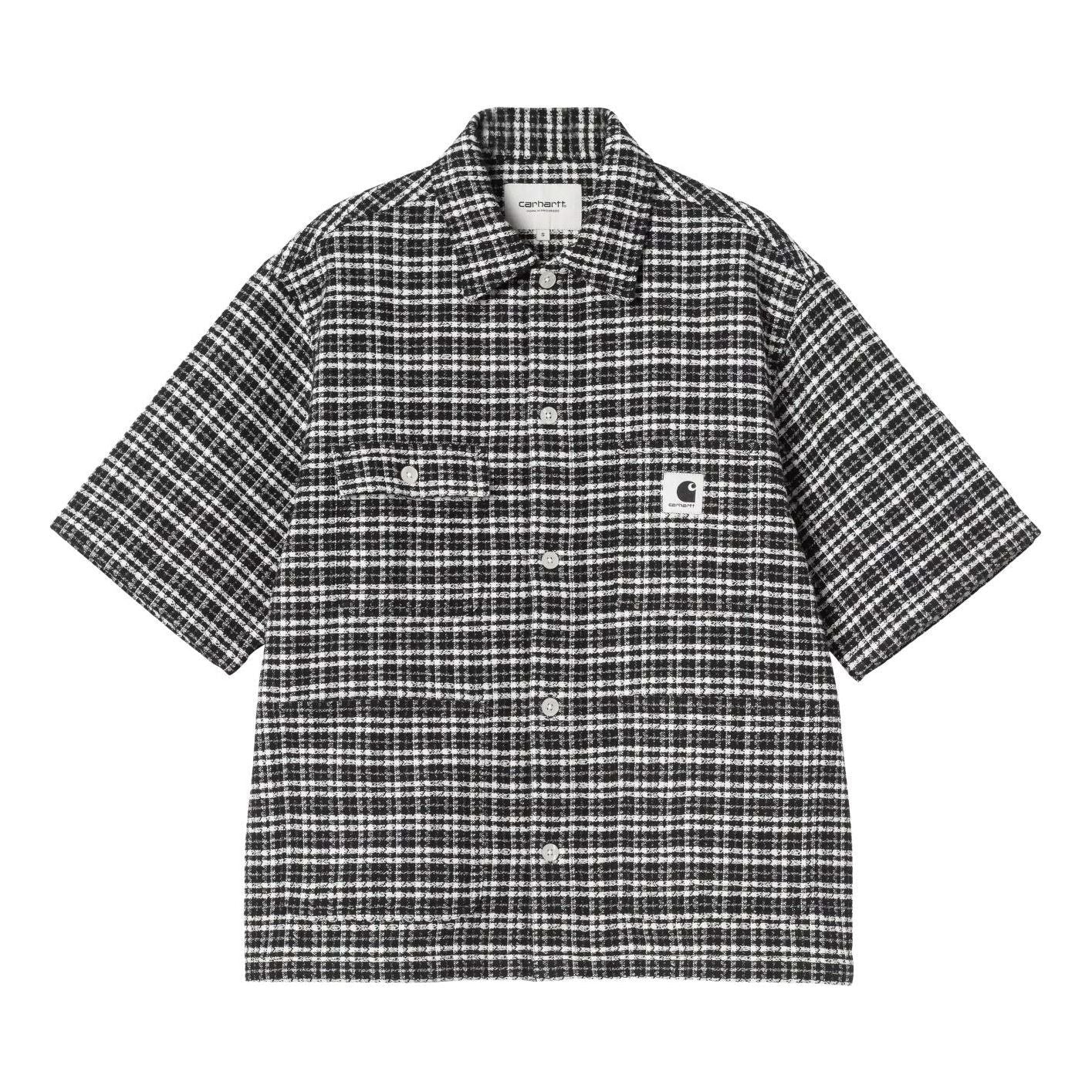 (WMNS) Carhartt WIP S/S Michigan Shirt 'Black' I036261-3JO-XX