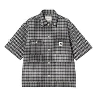 (WMNS) Carhartt WIP S/S Michigan Shirt 'Black' I036261-3JO-XX