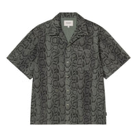 Carhartt WIP S/S Snake Camo Shirt 'Leaf' I036275-3QA-GD