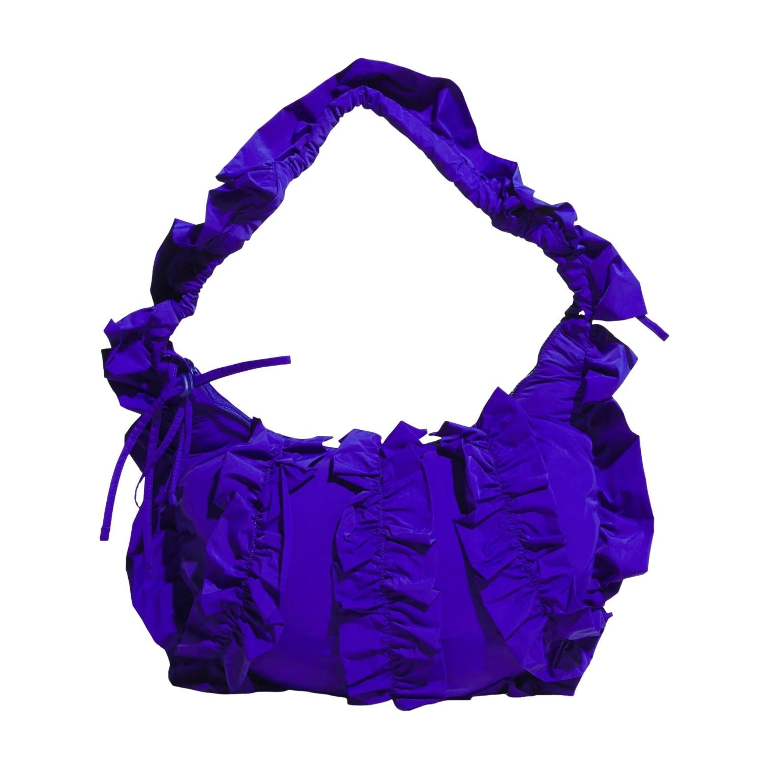 (WMNS) adidas Ruffle Large Bag 'Lucid Blue' IA8914
