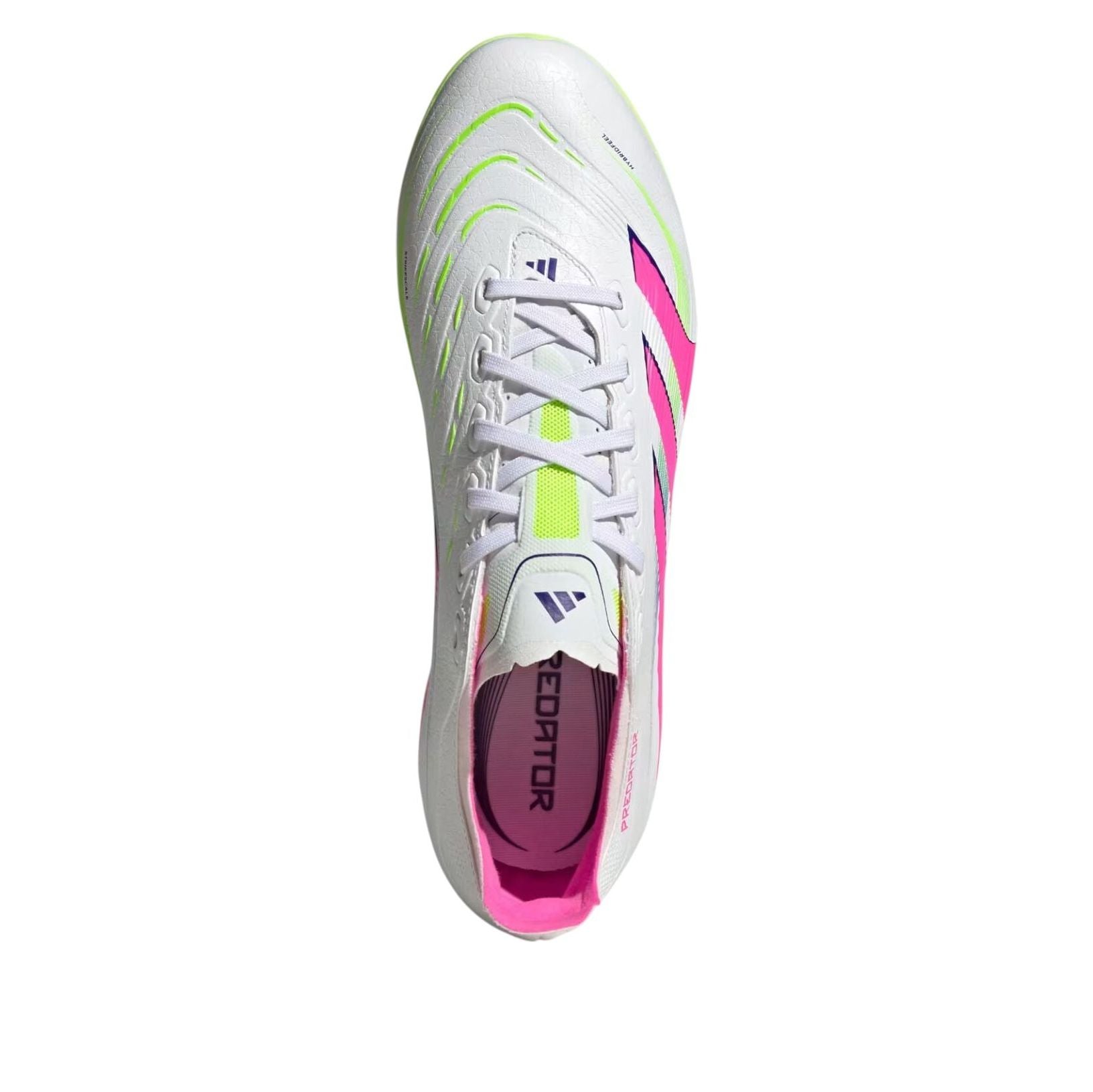 adidas Predator League AG 'Cloud White Lucid Pink Lucid Lemon' ID3836