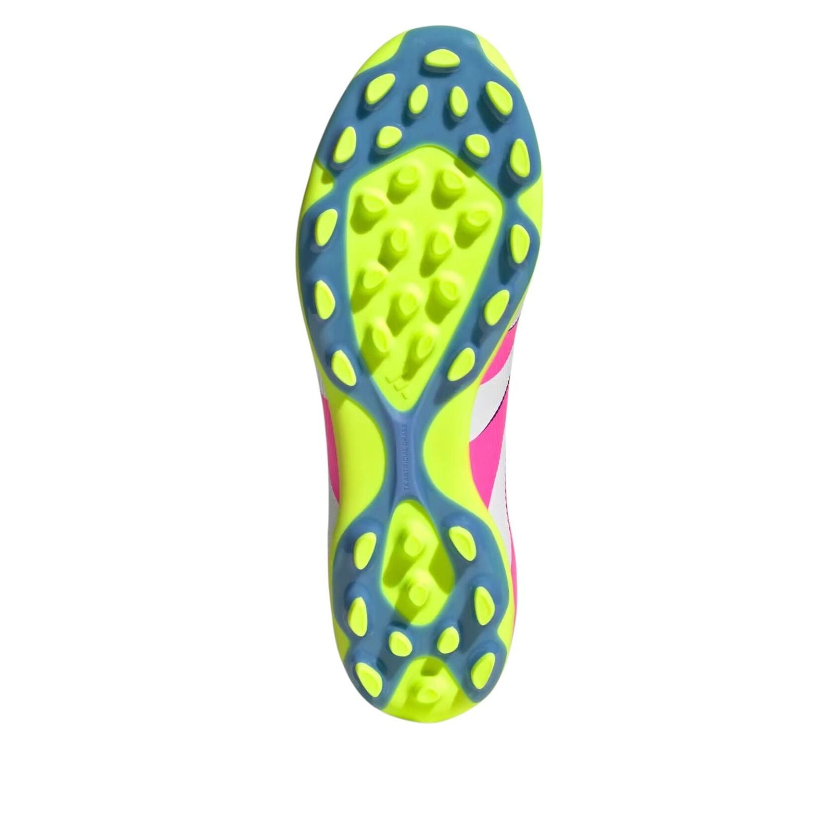 adidas Predator League AG 'Cloud White Lucid Pink Lucid Lemon' ID3836