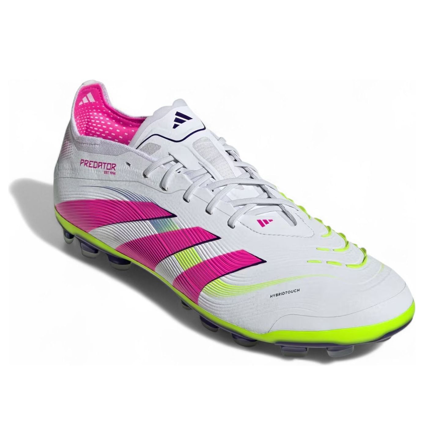 adidas Predator Elite AG 'White Lucid Pink Lemon' ID3838