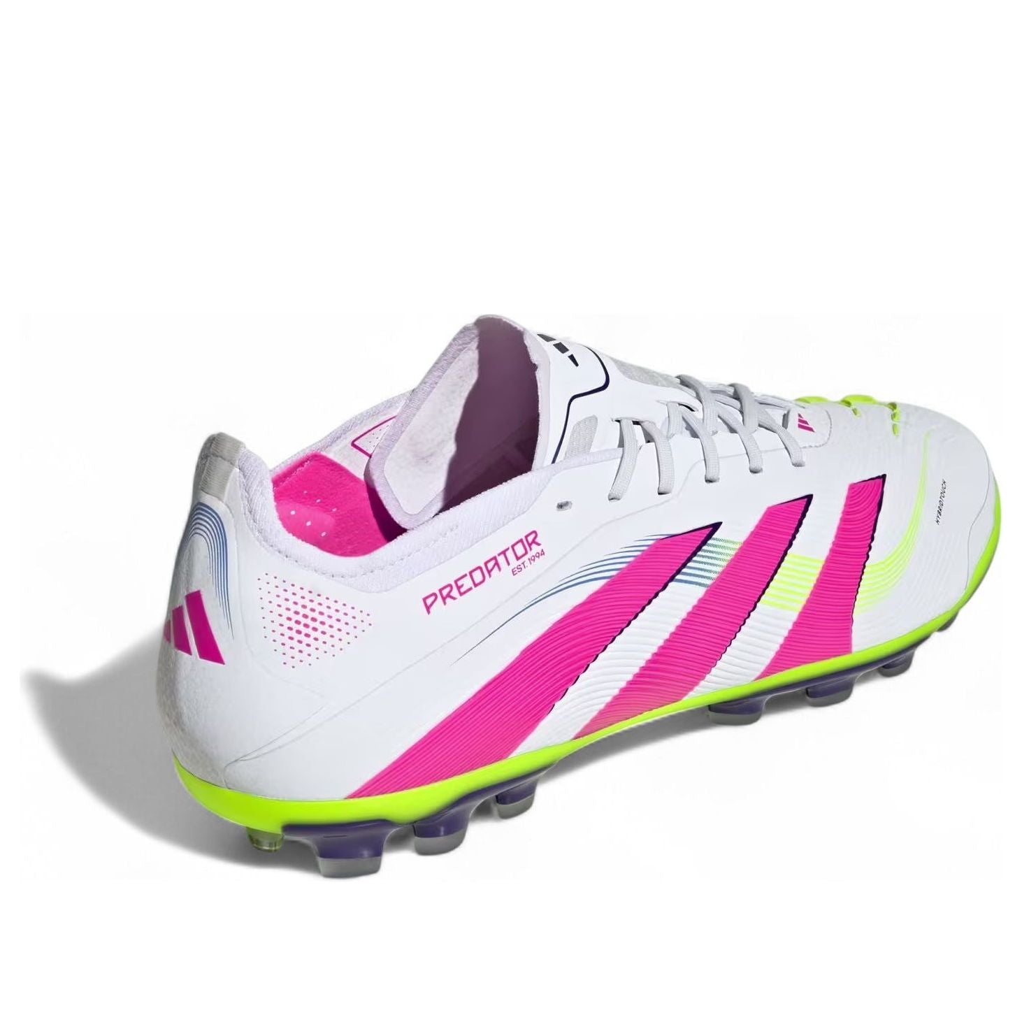 adidas Predator Elite AG 'White Lucid Pink Lemon' ID3838