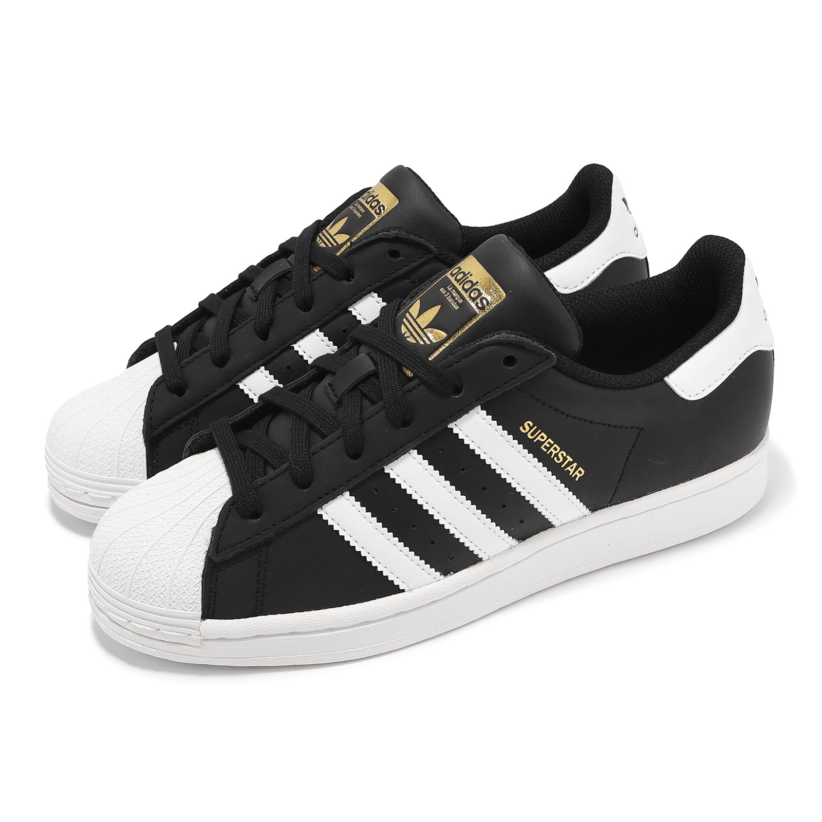 adidas Superstar 'Black White Gold' ID4636