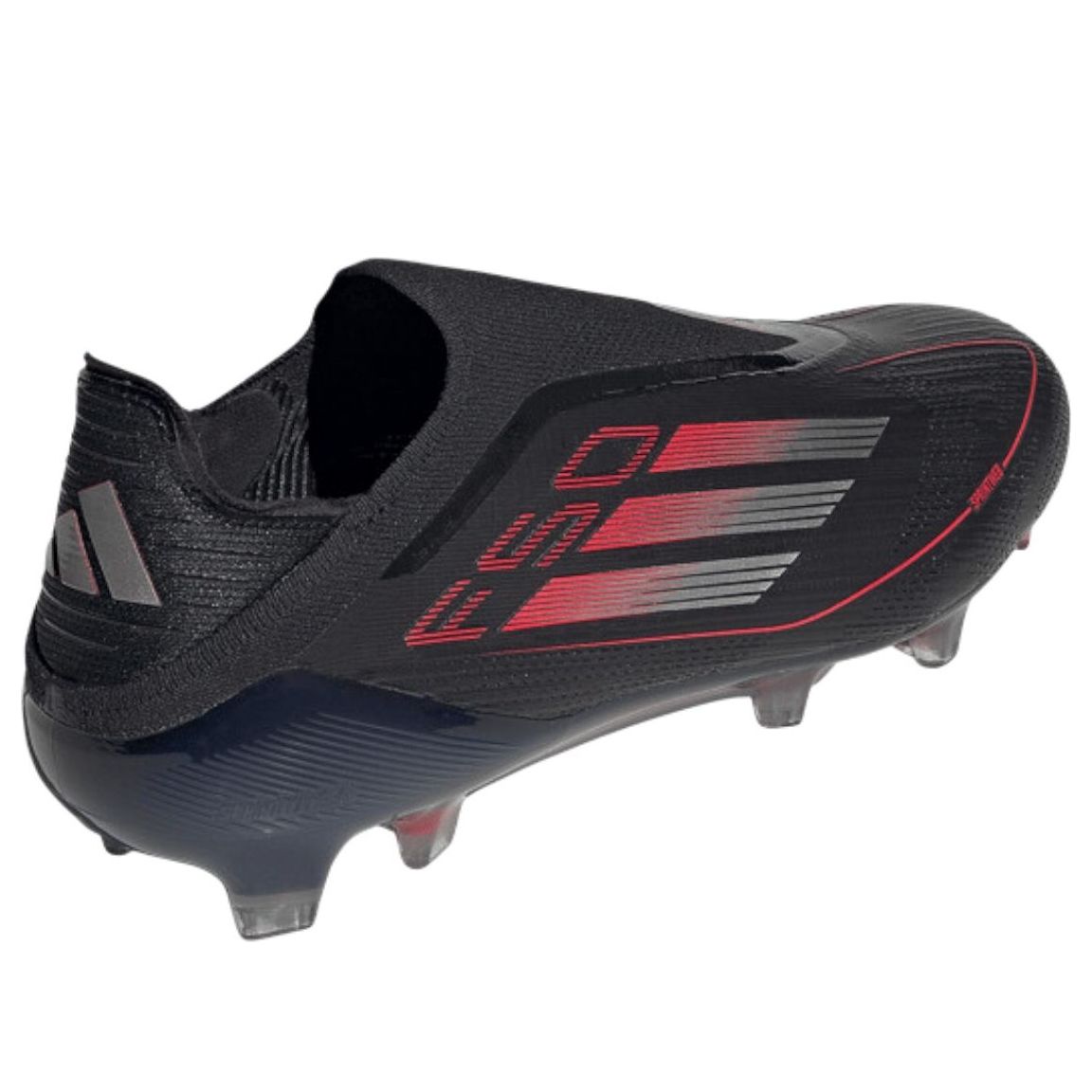 adidas F50 Elite Laceless FG 'Core Black Iron Metallic Lucid Red' IE1215