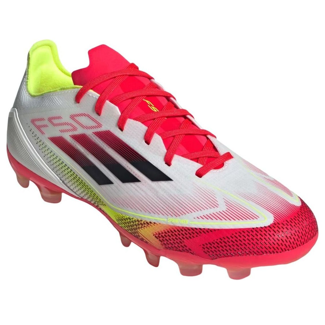 adidas F50 Pro Multi-Ground Boots 'White Solar Yellow' IE1275