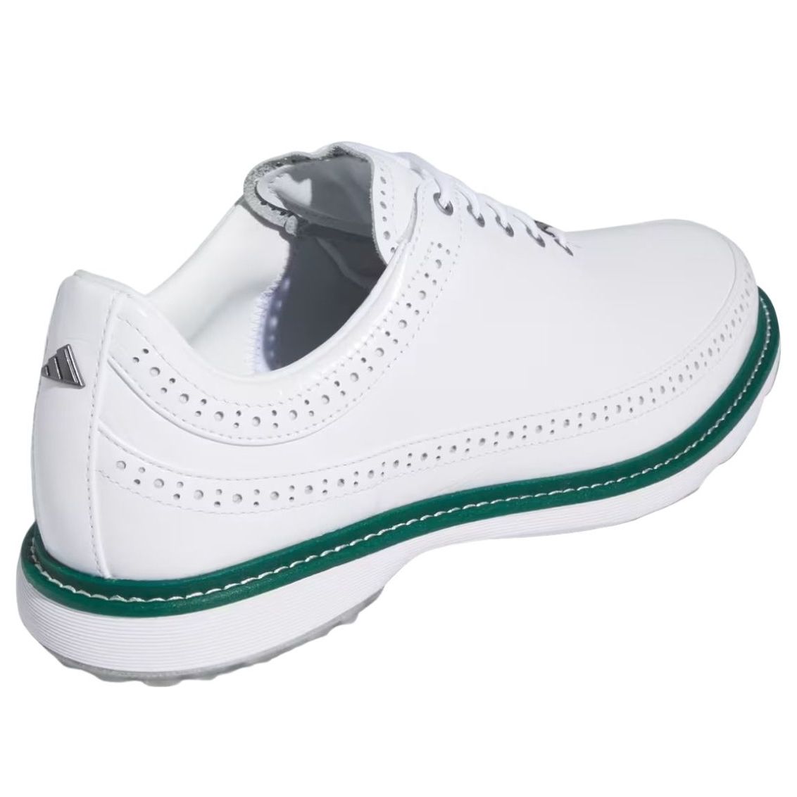 adidas MC80 Spikeless 'Cloud White Silver Metallic Collegiate Green' IE3526