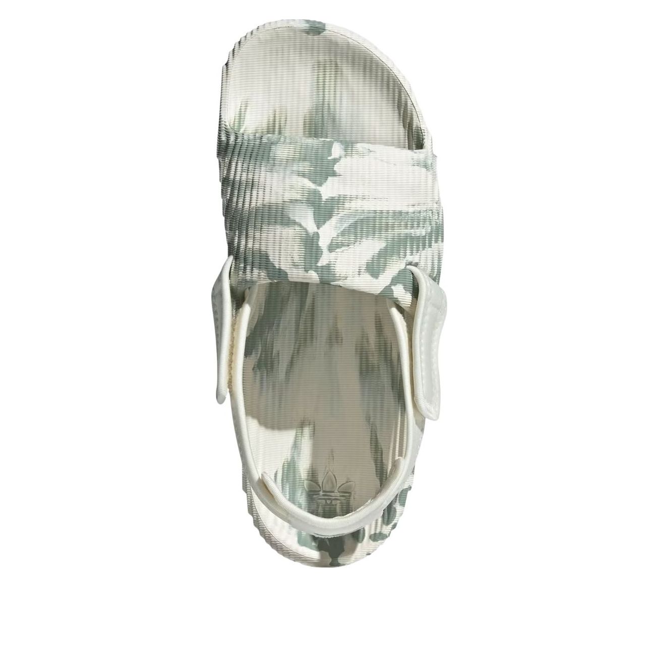 (WMNS) adidas Adilette 22 XLG Slide 'Off White Silver Green' IE5652