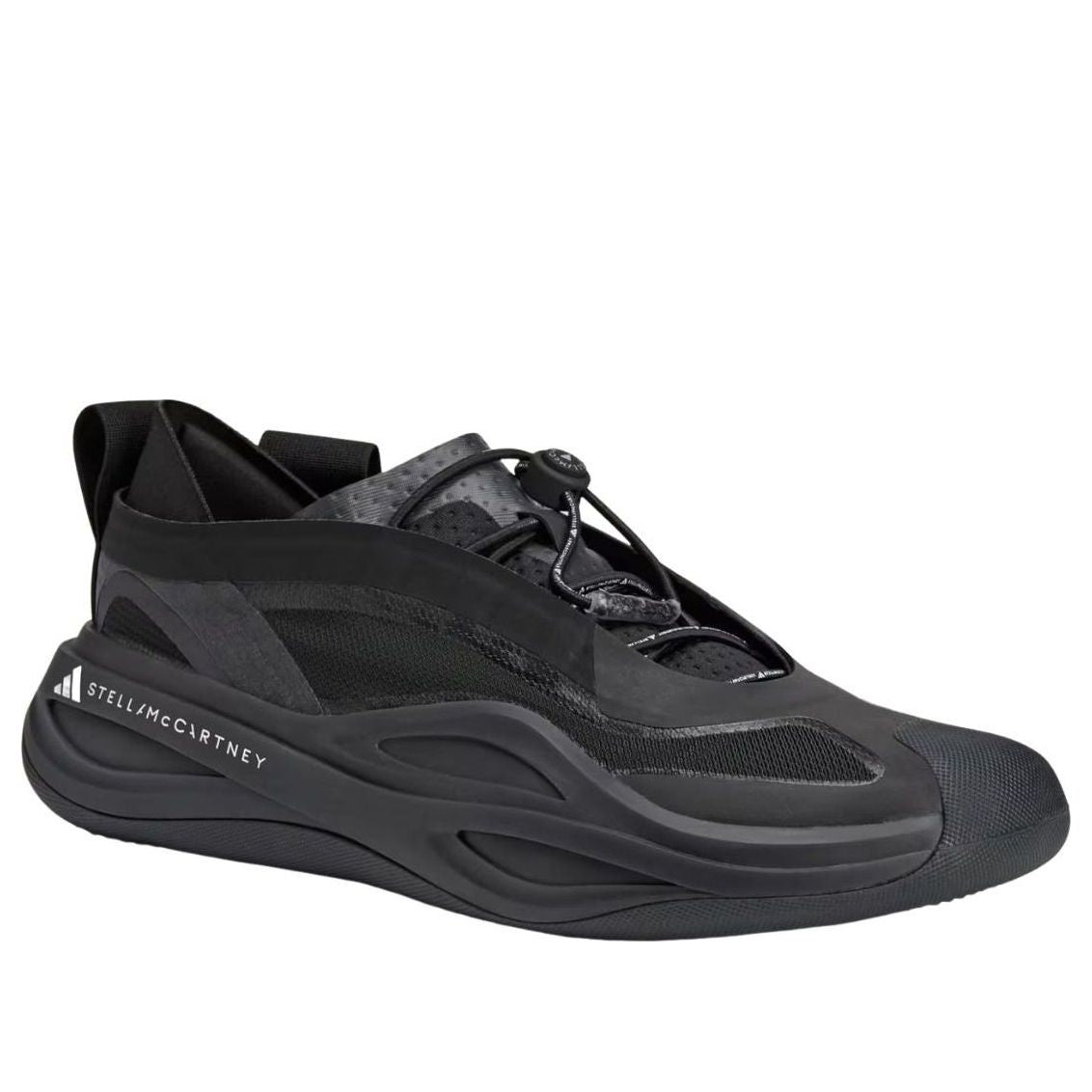 (WMNS) adidas x Stella McCartney Sportswear Low 'Core Black' IE8774