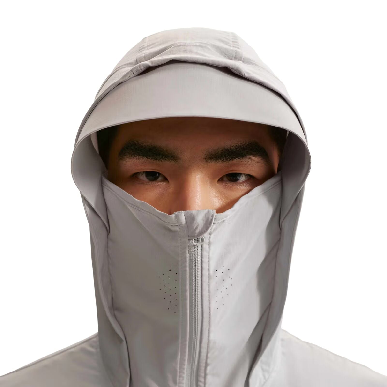 Nike Tech Helios Dri-FIT Shell Jacket 'Grey Fog Off White Black' IF0904-097