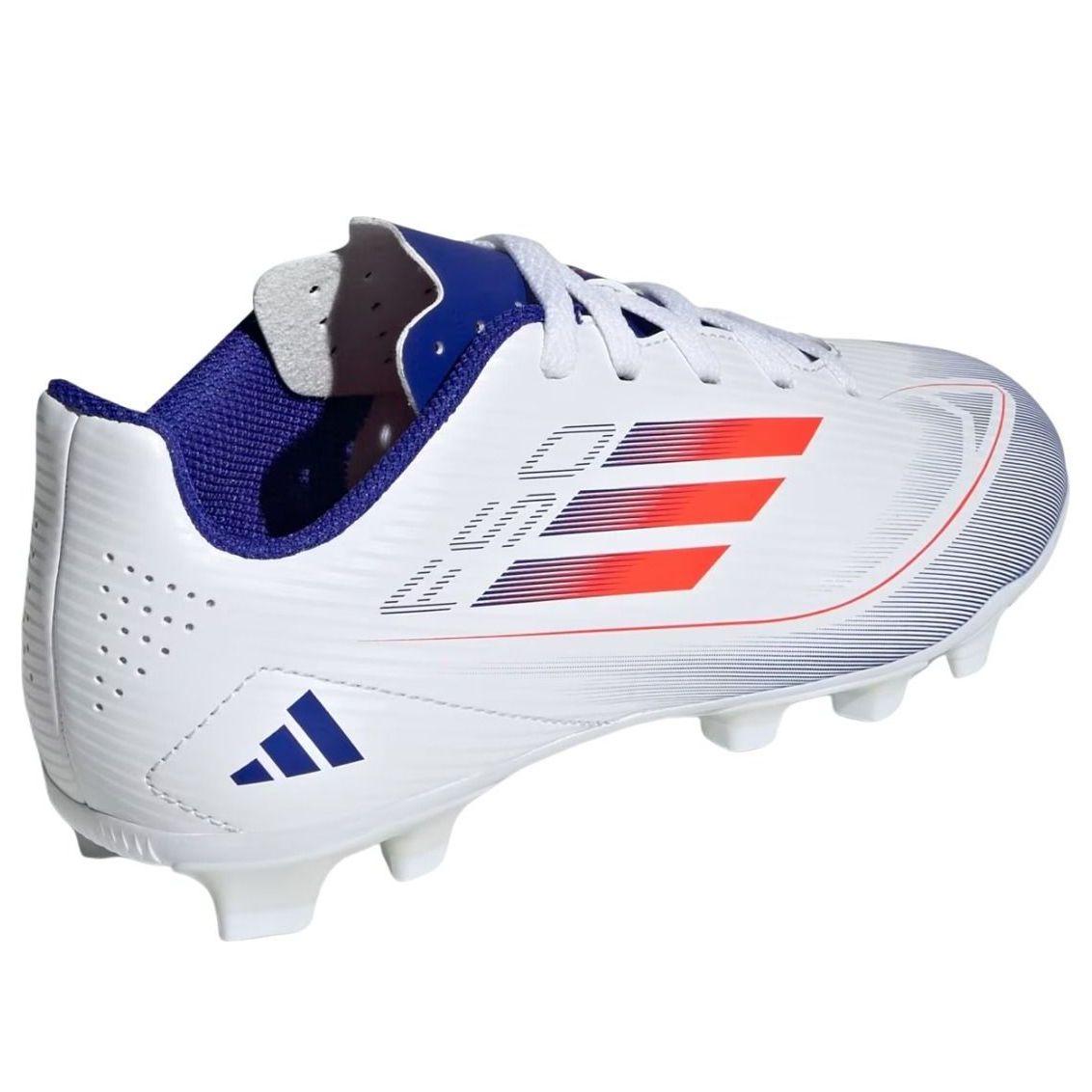 (GS) adidas F50 Club FxG 'White Solar Red' IF1382