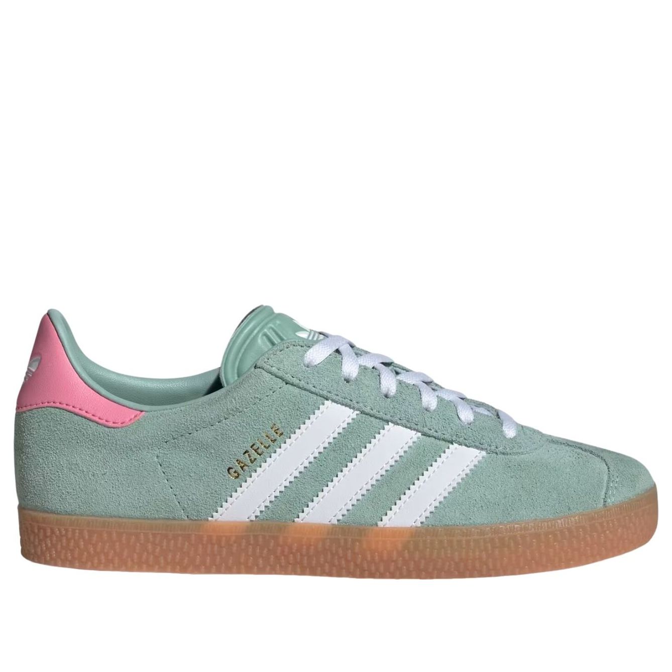 (GS) adidas Gazelle 'Hazy Green Bliss Pink' IG9152