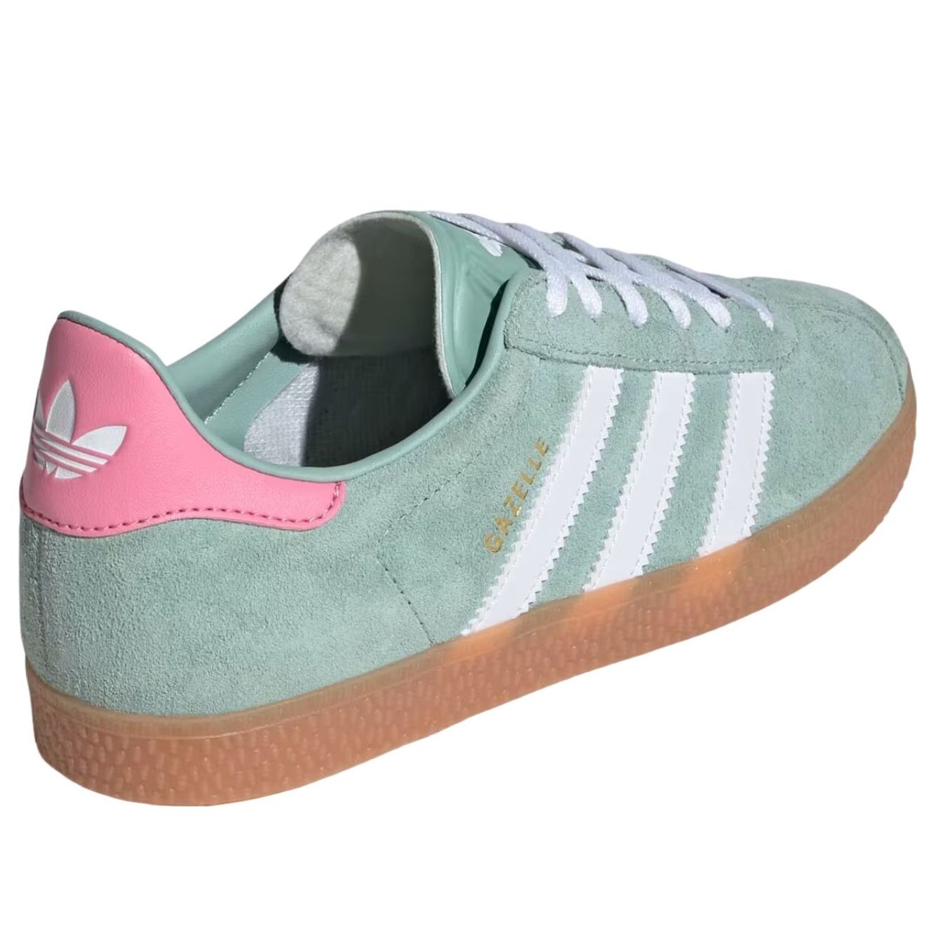 (GS) adidas Gazelle 'Hazy Green Bliss Pink' IG9152