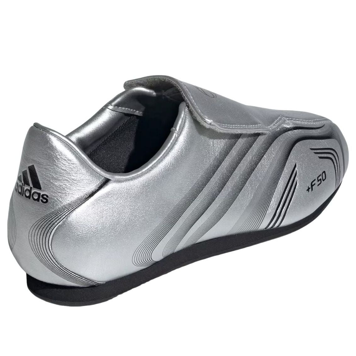 (WMNS) adidas Taekwondo F50 'Silver Metallic Black' IH1873